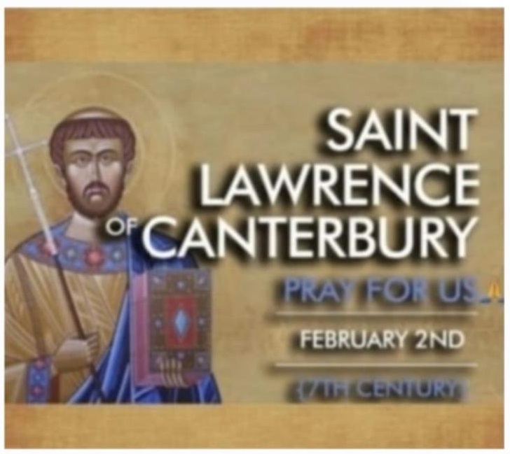 SAINT OF THE DAY: SAINT LAWRENCE OF CANTERBURY, ARCHBISHOP