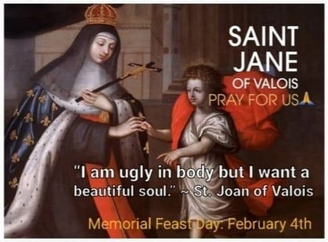 MEMORIAL OF SAINT JOSEPH OF LEONESSA, PRIEST; SAINT JOAN OF VALOIS, QUEEN OF FRANCE AND SAINT ANDREW CORSINI, BISHOP OF FIESOLE