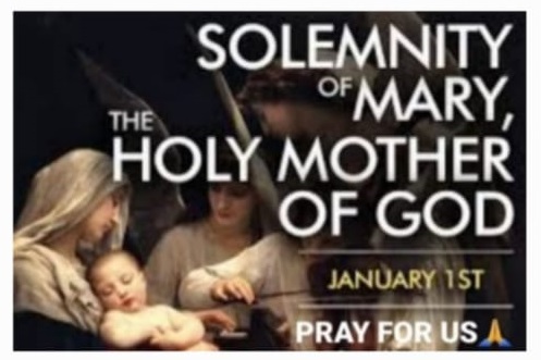 Watch “Solemnity of Mary, Holy Mother of God” – Catholic Daily Mass and Rosary – Daily TV Mass – EWTN | Monday, January 1, 2024 on YouTube |