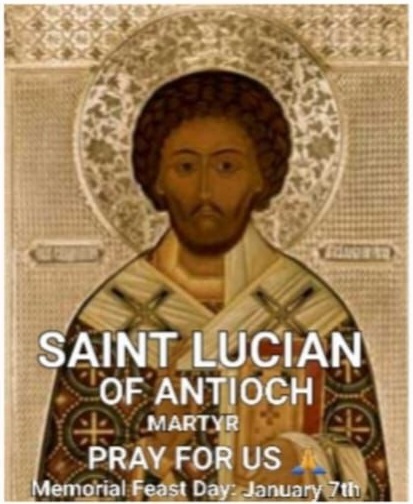 MEMORIAL OF SAINT RAYMOND OF PENAFORT (PENYAFORT), PRIEST AND SAINT LUCIAN OF ANTIOCH, MARTYR