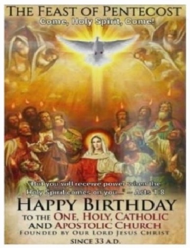SOLEMNITY OF PENTECOST SUNDAY